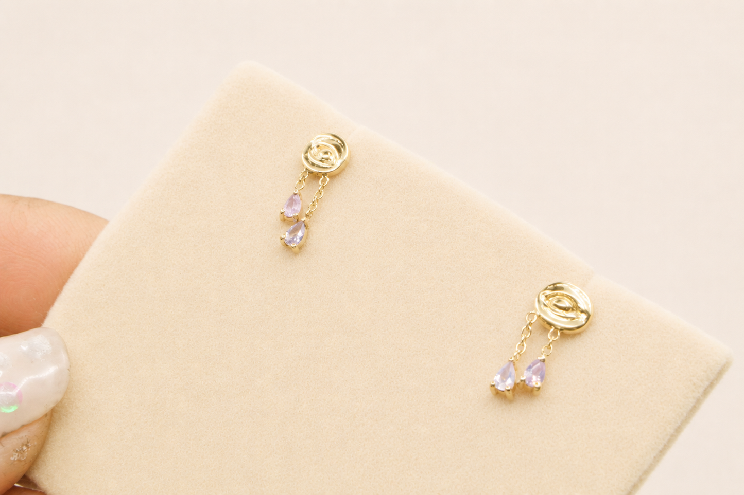 Lacrimosa Ear Studs (Pair)